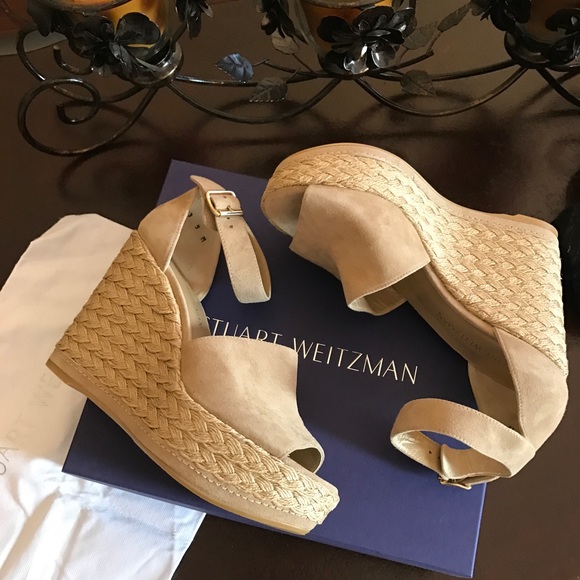 Stuart Weitzman Shoes - Stuart Weitzman Sohojute Platform Wedge Sandal